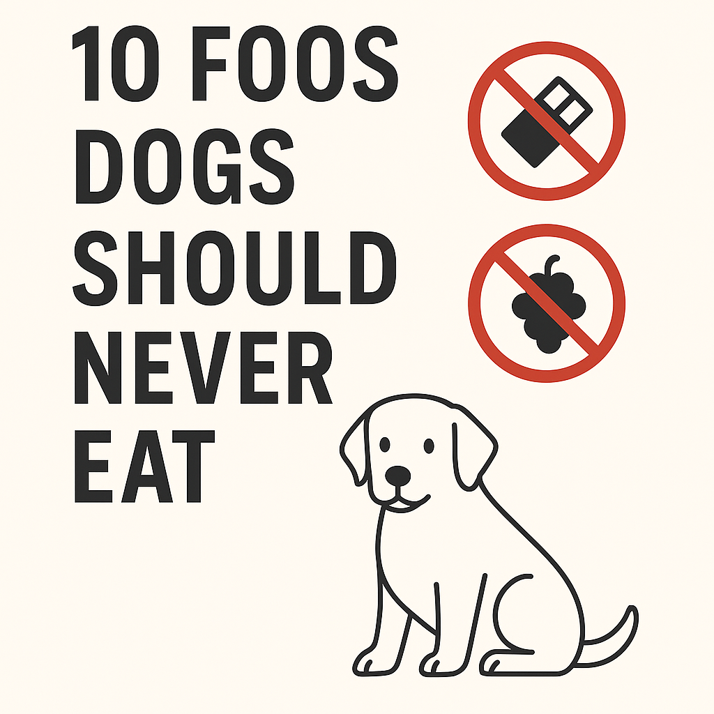 10 human foods that are dangerous for dogs